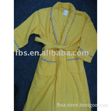 100% cotton bathrobe